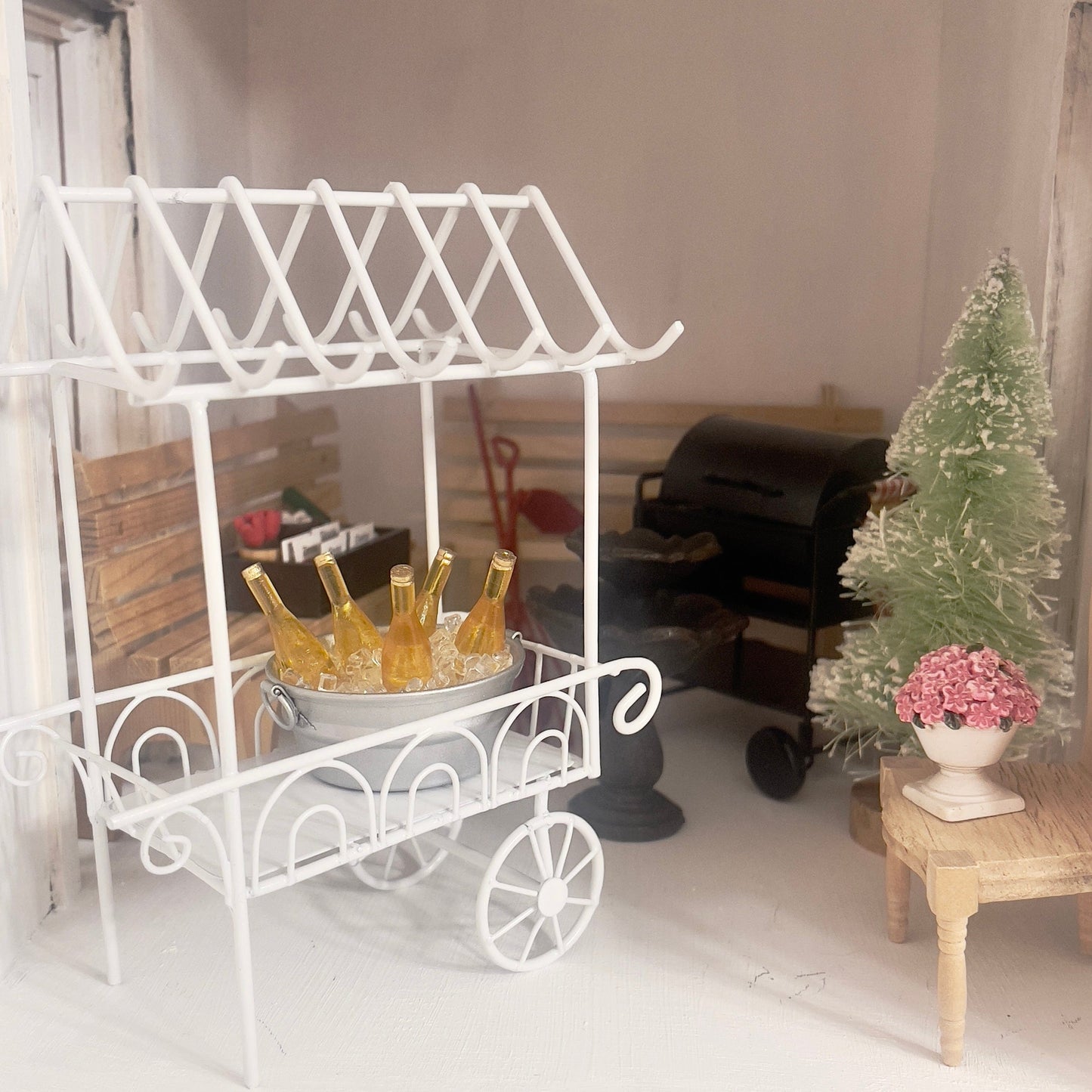 Chantallena Doll House Furniture Fawn’s Flea Market Finds |Fourteen Piece Furniture and Decor- 1:12 Scale |Lot 6