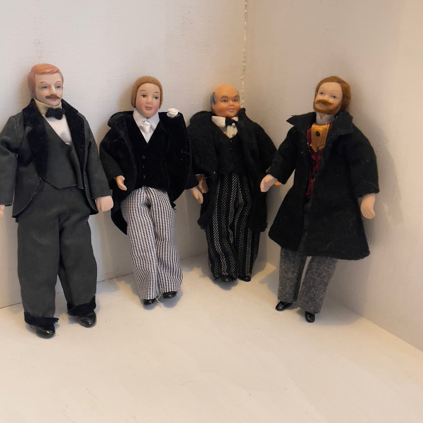 CHANTALLENA Doll Mélange| Four Distinguished Gentlemen Dolls