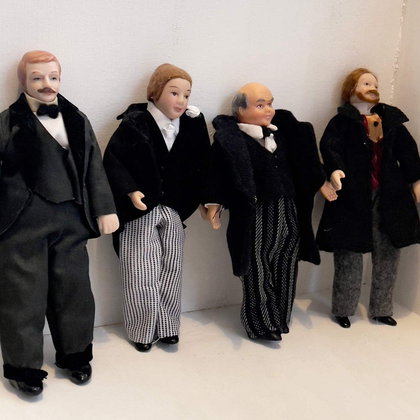 CHANTALLENA Doll Mélange| Four Distinguished Gentlemen Dolls