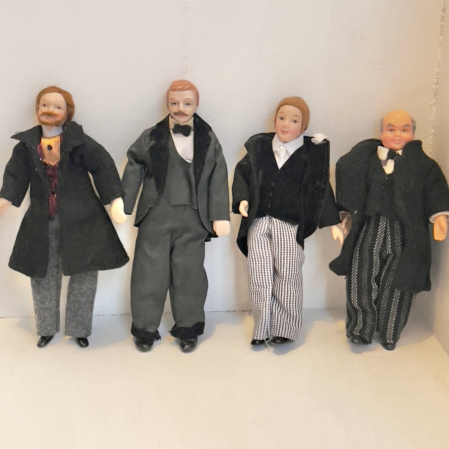 CHANTALLENA Doll Mélange| Four Distinguished Gentlemen Dolls