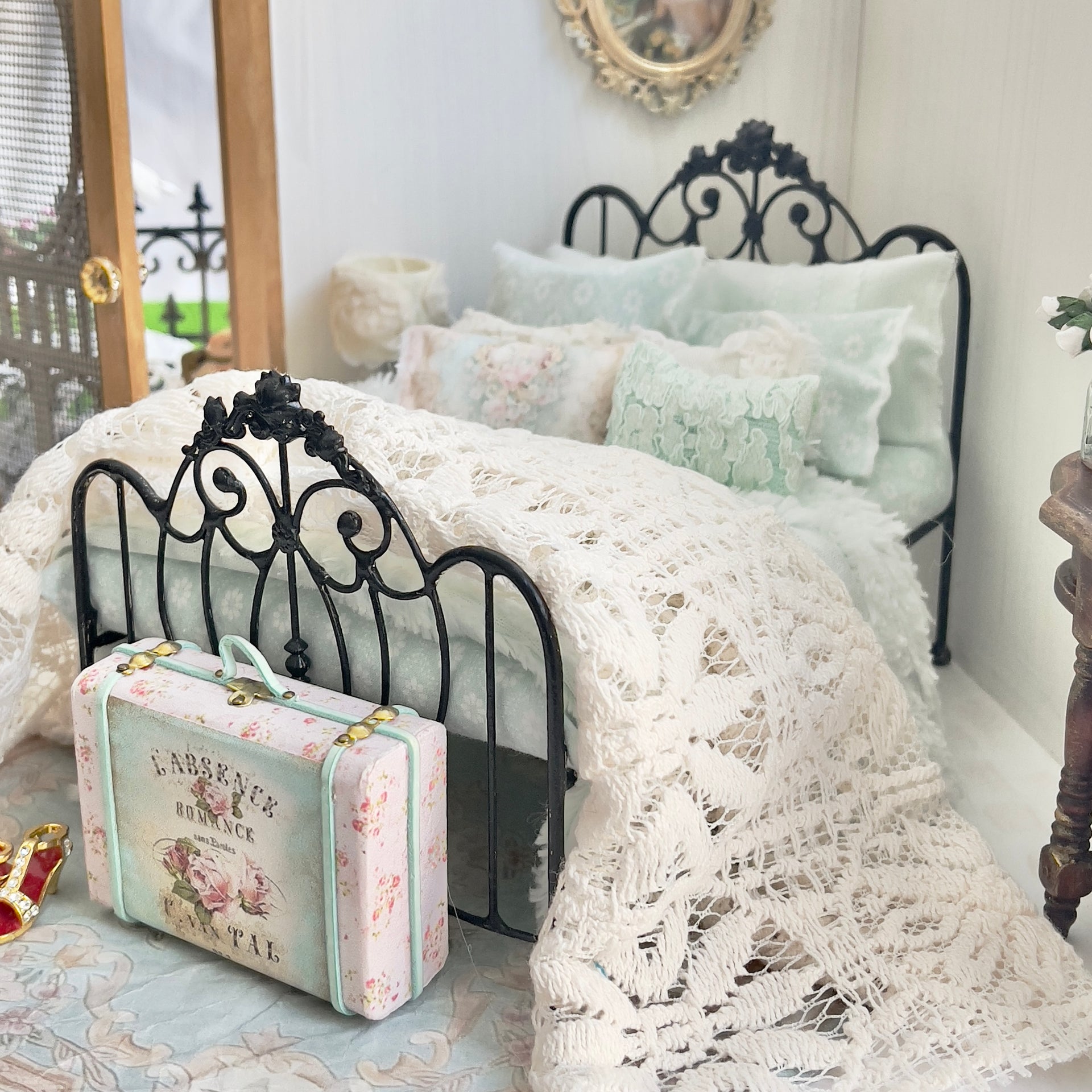 Green 1:12 Scale Bedding Sets
