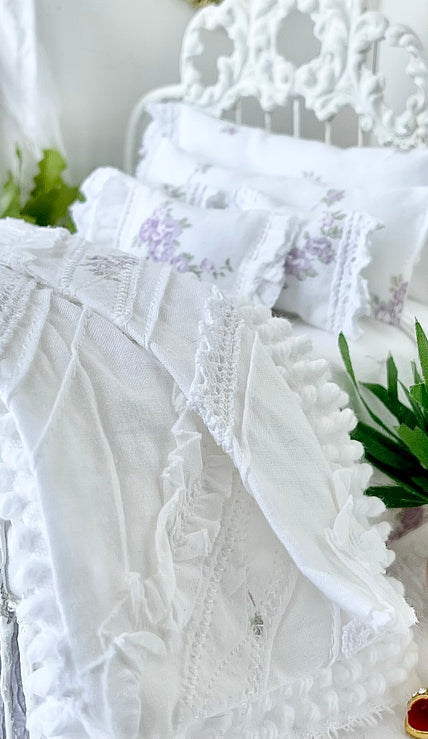 Lavender 1:12 Scale Bedding Sets