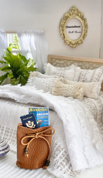Creamy Ivory 1:12 Scale Bedding Sets