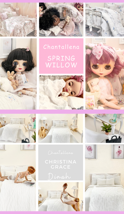 1:6 Scale Bedding and Decor |The Sixth Petal