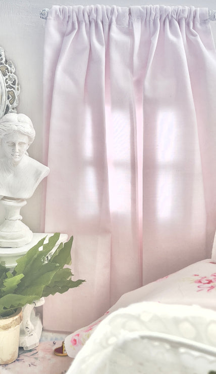 1:12 Scale Curtains |Whispered Moments