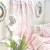 Chantallena Doll House Dollhouse Accessories (Curtains | Light  2 Panel Cotton Curtains |Light Shabby Pink