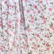 Chantallena Doll House Dollhouse Accessories Curtains | Pink Ditsy Floral 2 Panel Cotton Curtains