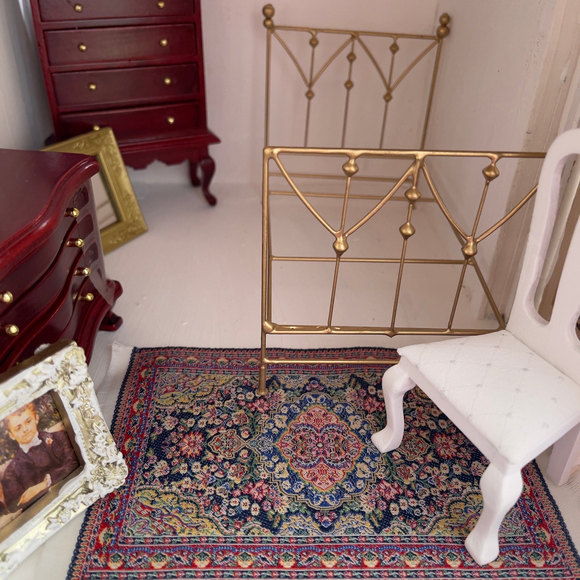 Chantallena Doll House Furniture Fawn’s Flea Market Finds | Eight Piece Furniture and Decor- 1:12 Scale |Lot 11
