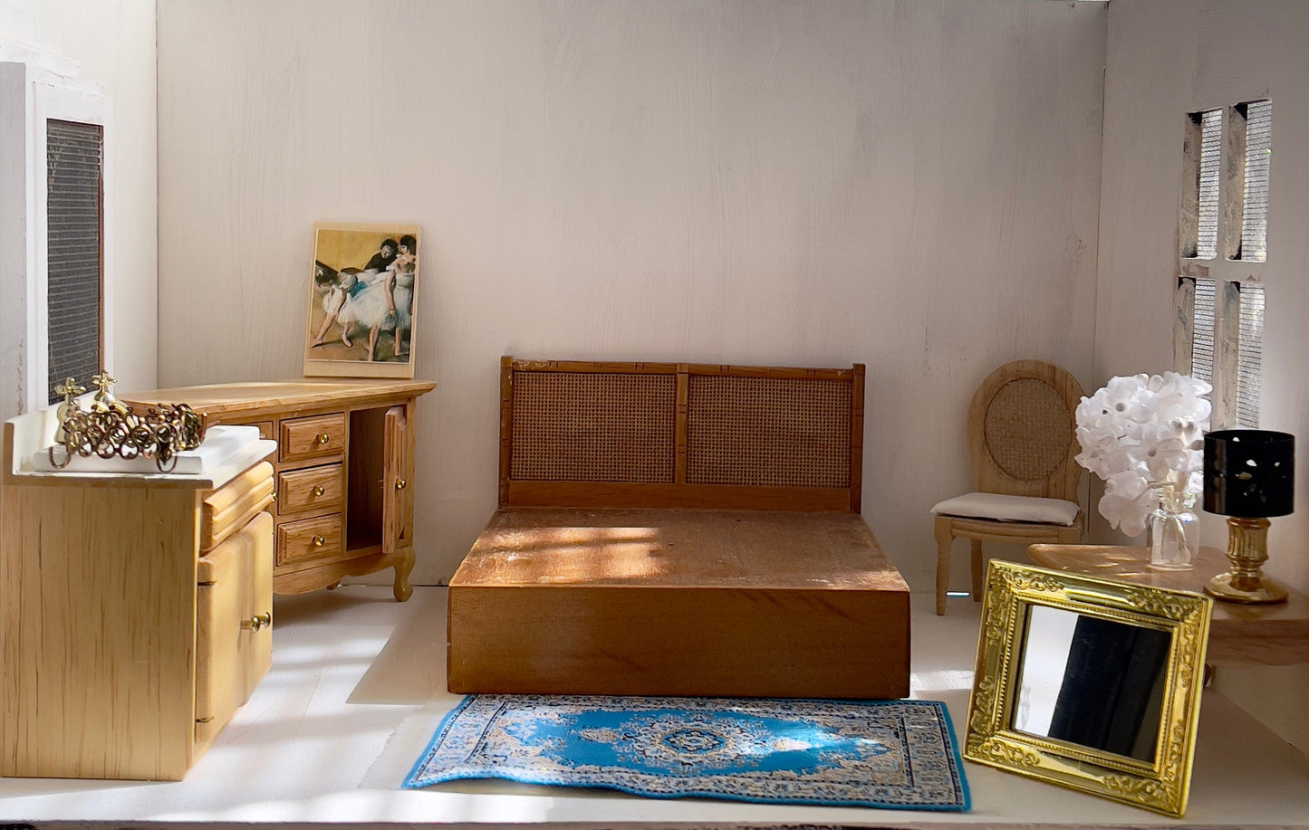 Chantallena Doll House Furniture Fawn’s Flea Market Finds | Eleven Piece Furniture and Decor- 1:12 Scale |Lot 12