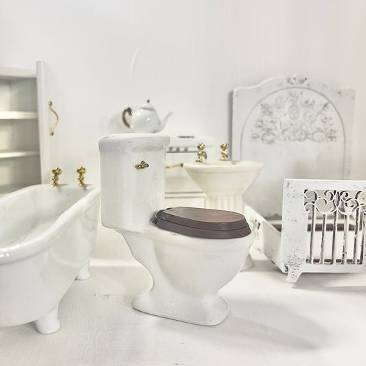 Chantallena Doll House Furniture Fawn’s Flea Market Finds |Eleven Piece Furniture and Decor- 1:12 Scale |Lot 7