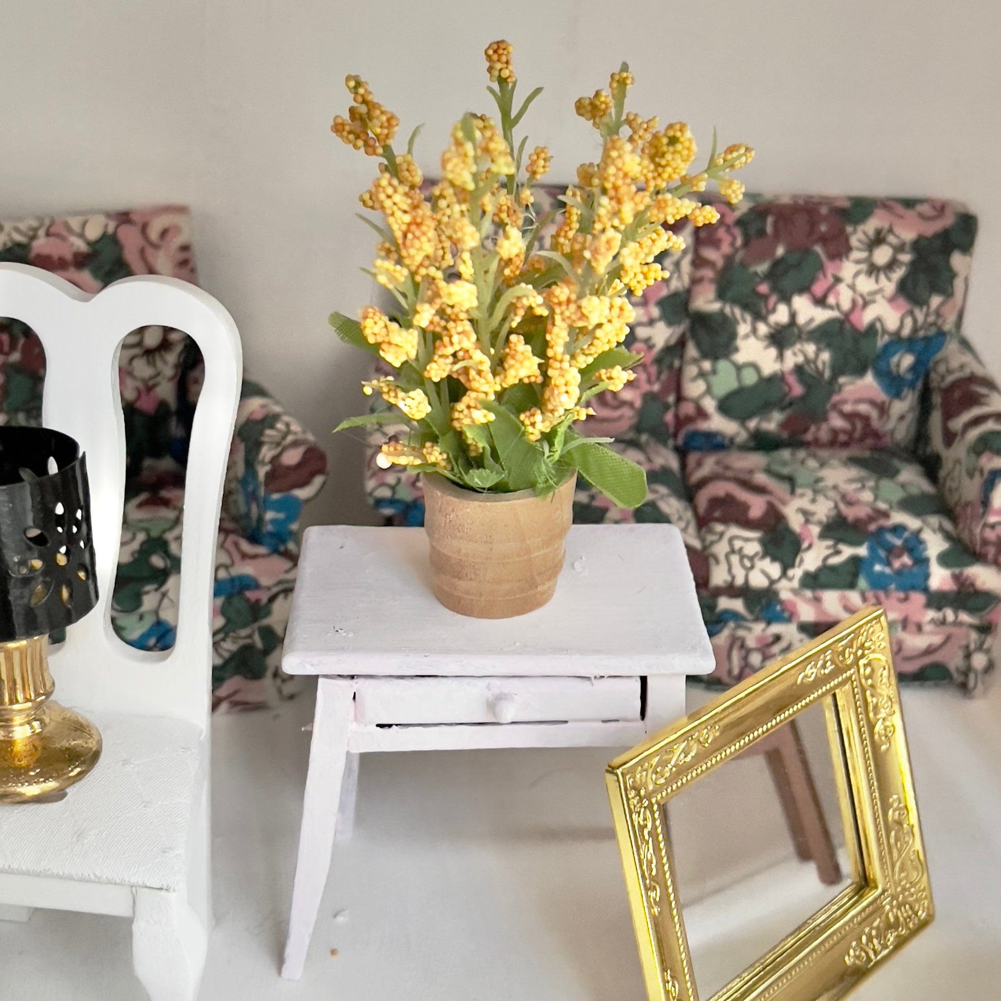 Chantallena Doll House Furniture Fawn’s Flea Market Finds | Fourteen Piece Furniture and Decor- 1:12 Scale |Lot 2