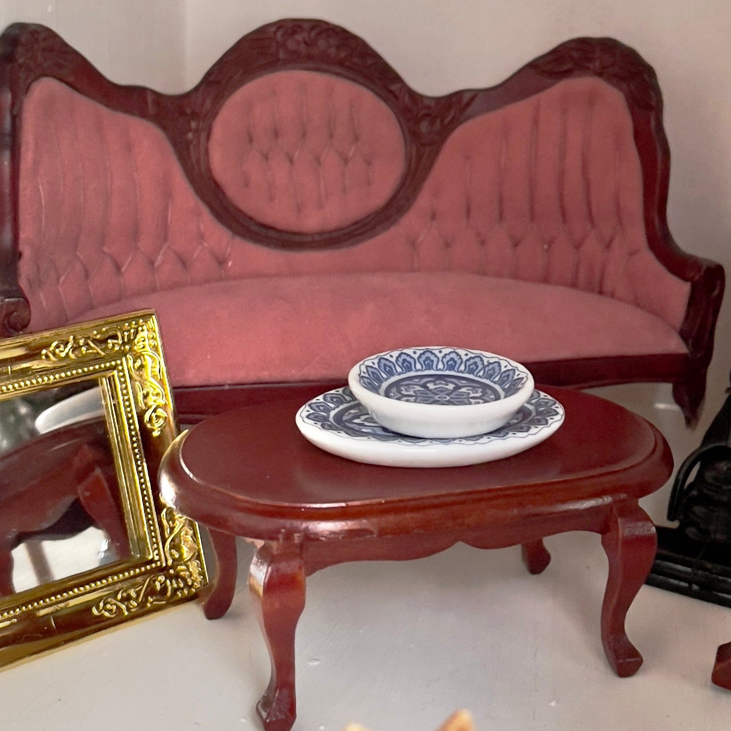 Chantallena Doll House Furniture Fawn’s Flea Market Finds |Seventeen Piece Furniture and Decor- 1:12 Scale |Lot 3
