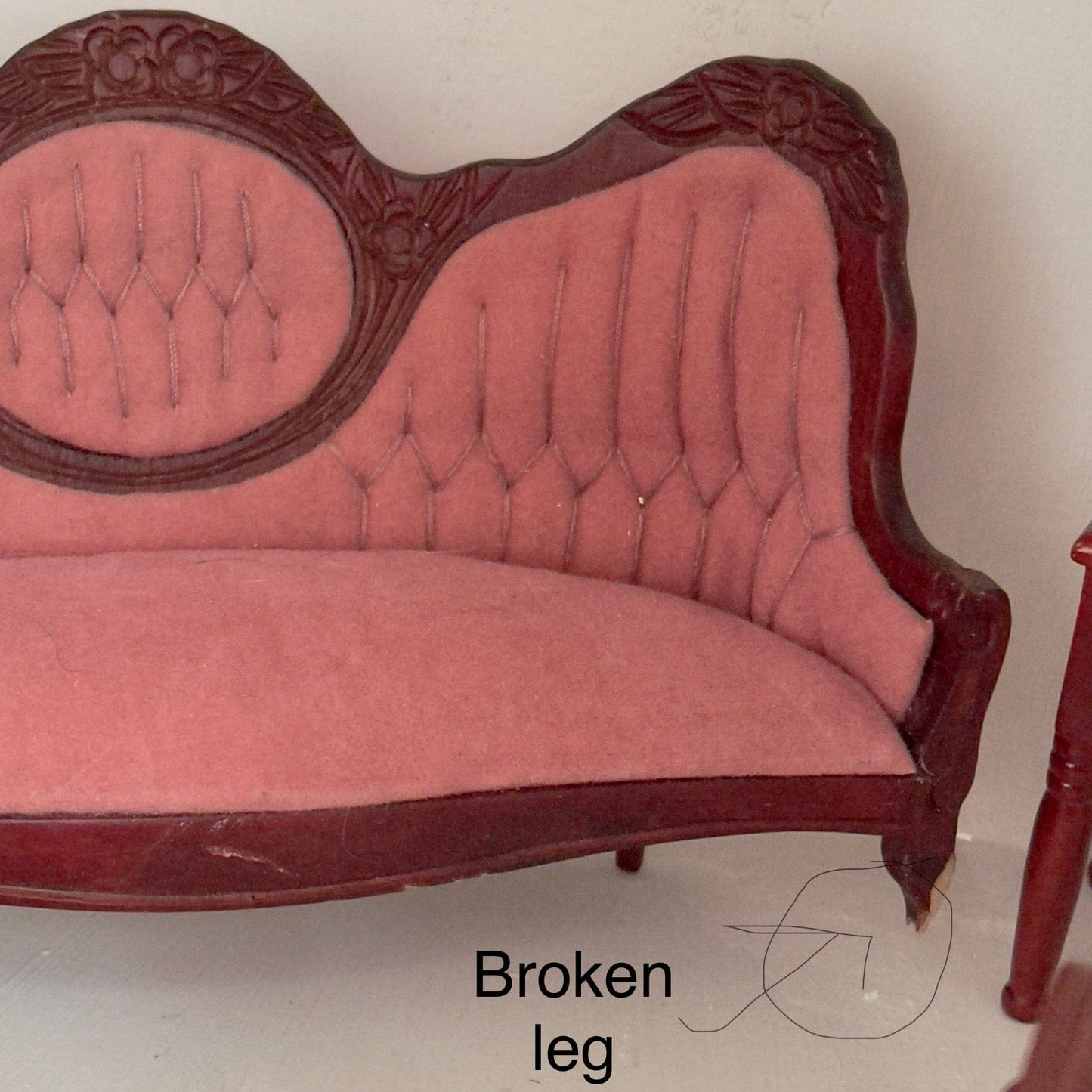 Chantallena Doll House Furniture Fawn’s Flea Market Finds |Seventeen Piece Furniture and Decor- 1:12 Scale |Lot 3