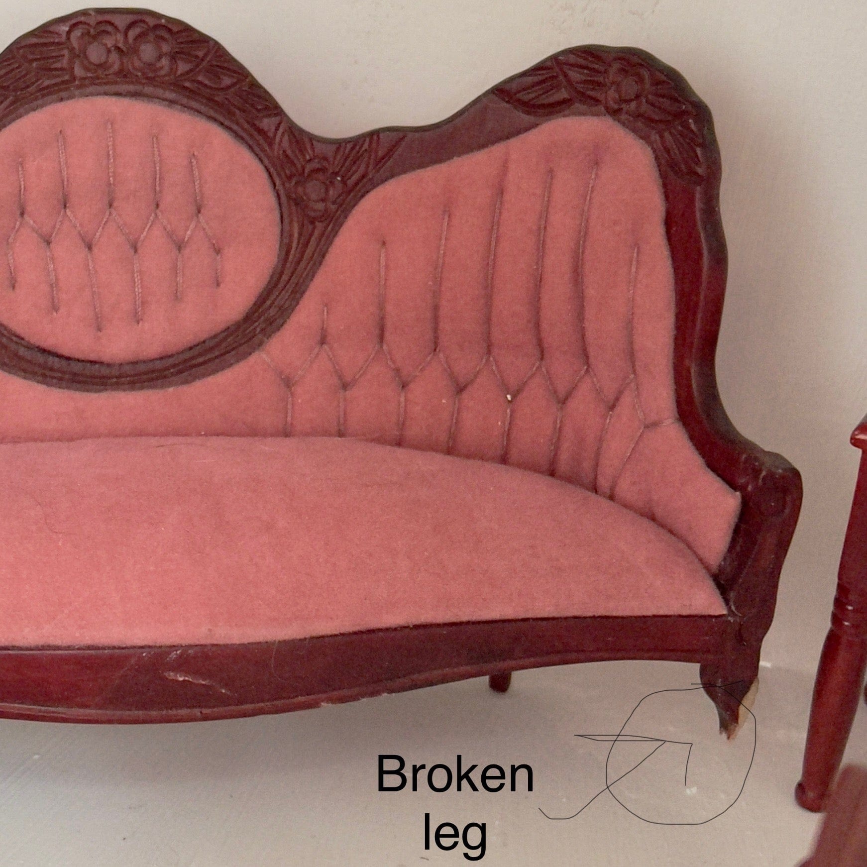 Chantallena Doll House Furniture Fawn’s Flea Market Finds |Seventeen Piece Furniture and Decor- 1:12 Scale |Lot 3