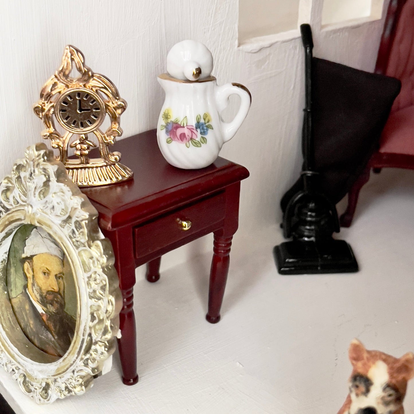 Chantallena Doll House Furniture Fawn’s Flea Market Finds |Seventeen Piece Furniture and Decor- 1:12 Scale |Lot 3