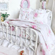 Chantallena Doll House Grand Roses-1:12 Scale Dressed Dollhouse Metal Bed