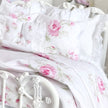 Chantallena Doll House Grand Roses-1:12 Scale Dressed Dollhouse Metal Bed