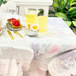 Chantallena Doll House Kitchen set Breakfast Time-Shabby Kitchen Table Set with Accessories