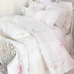 Chantallena Doll House Lindy Wright The Blushing Rose-1:12 Scale Dressed Dollhouse Wire Bed