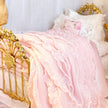 Chantallena Doll House Silken Romance-1:12 Scale Dressed Dollhouse Wire Bed