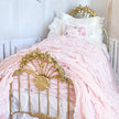 Chantallena Doll House Silken Romance-1:12 Scale Dressed Dollhouse Wire Bed