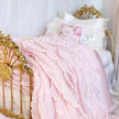 Chantallena Doll House Silken Romance-1:12 Scale Dressed Dollhouse Wire Bed