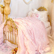 Chantallena Doll House Silken Romance-1:12 Scale Dressed Dollhouse Wire Bed