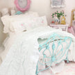 Chantallena Doll House Six whispering petals bed 1:12 Scale Dressed Dollhouse Wrought Iron Bed - Lace Sonnet| Chantallena