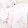 Chantallena Doll House Six whispering petals bed 1:12 Scale Dressed Dollhouse Wrought Iron - Roses are Forever| Chantallena