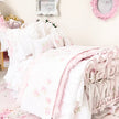 Chantallena Doll House Six whispering petals bed 1:12 Scale Dressed Dollhouse Wrought Iron - Roses are Forever| Chantallena