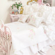 Chantallena Doll House Six whispering petals bed 1:12 Scale Dressed Dollhouse Wrought Iron - Roses are Forever| Chantallena