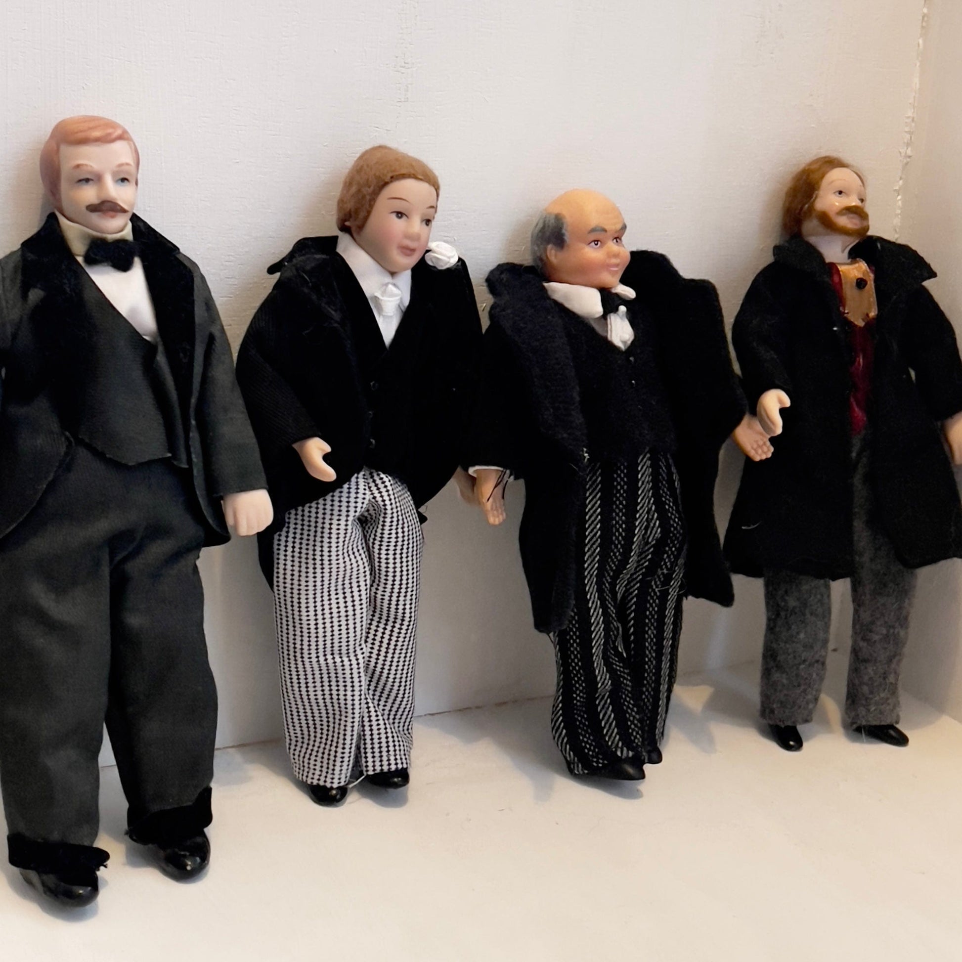 CHANTALLENA Doll Mélange| Four  Distinguished Gentlemen Dolls