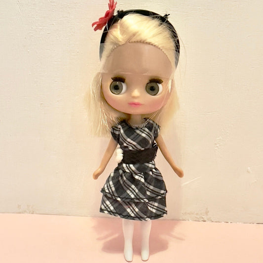 CHANTALLENA Doll Mélange| Petite Blythe  Doll Female 1:12 Scale Dollhouse Doll
