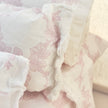 Chantallena fashion doll bedding 1:6 Scale Christina Grace| Pink Climbing Floral Vines Cotton Bedding Set | Carmella
