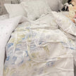 Chantallena fashion doll bedding 1:6 Scale-Spring Willow |Blue Shabby Roses Cotton Bedding Set |Bedtime Story