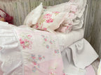 Chantallena fashion doll bedding 1:6 Scale-Spring Willow |White Lightly Textured Cotton Bedding Set | Dinah (Copy 2)