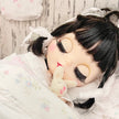 Chantallena fashion doll bedding 1:6 Scale-Spring Willow |White Lightly Textured Cotton Bedding Set | Dinah (Copy 2)