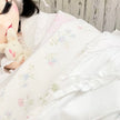 Chantallena fashion doll bedding 1:6 Scale-Spring Willow |White Lightly Textured Cotton Bedding Set | Dinah (Copy 2)