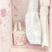 Chantallena White Bed Linens Pink Roses Decoupaged Wardrobe with Shabby  Dresses-1:12 Scale | Lillian’s Garden |Chantallena