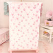 Chantallena White Bed Linens Pink Roses Decoupaged Wardrobe with Shabby Pink Dresses-1:12 Scale | Lillian’s Garden |Chantallena