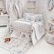 Etsy 1:12 Scale- Alice Lacy Metal Dressed Dollhouse Bed|Nia| Chantallena