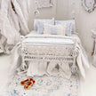 Etsy 1:12 Scale- Alice Lacy Metal Dressed Dollhouse Bed|Nia| Chantallena