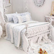 Etsy 1:12 Scale- Alice Lacy Metal Dressed Dollhouse Bed|Nia| Chantallena
