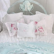 Etsy 1:12 Scale Distressed Mint Painted Metal Dressed Dollhouse Double Bed|Iron and Metal | Chantallena