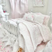 Etsy 1:12 Scale Distressed White Painted Metal Dressed Dollhouse Double Bed- Lyra| Iron and Petals | Chantallena