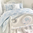 Etsy 1:12 Scale Dressed Dollhouse Bed- Toile and Bows | Decoupaged Romance | Chantallena