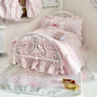 Etsy 1:12 Scale Pink Painted Metal Dressed Dollhouse Double Bed- Penni| Iron and Petals| Chantallena