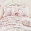 Etsy 1:12 Scale Pink Painted Metal Dressed Dollhouse Double Bed- Penni| Iron and Petals| Chantallena