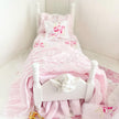 Etsy 1:12 Scale-White Wood Dressed Dollhouse Twin Beds| Roses and Ruffles |Painted Cottage| Chantallena