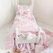 Etsy 1:12 Scale-White Wood Dressed Dollhouse Twin Beds| Roses and Ruffles |Painted Cottage| Chantallena